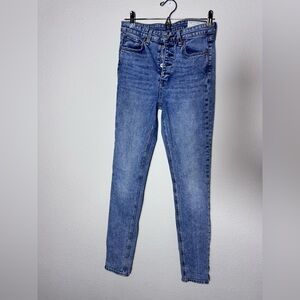 rag & bone Nina High-Rise Straight Jeans Size 26- 5 Button